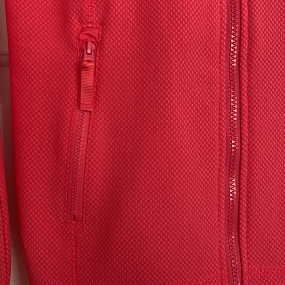 Hot pink All in Motion sports jacket. - Picture 3 of 5
